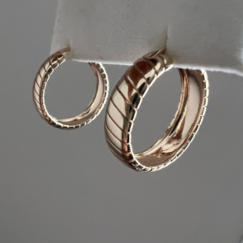 Lili claspe gold raissa hoops